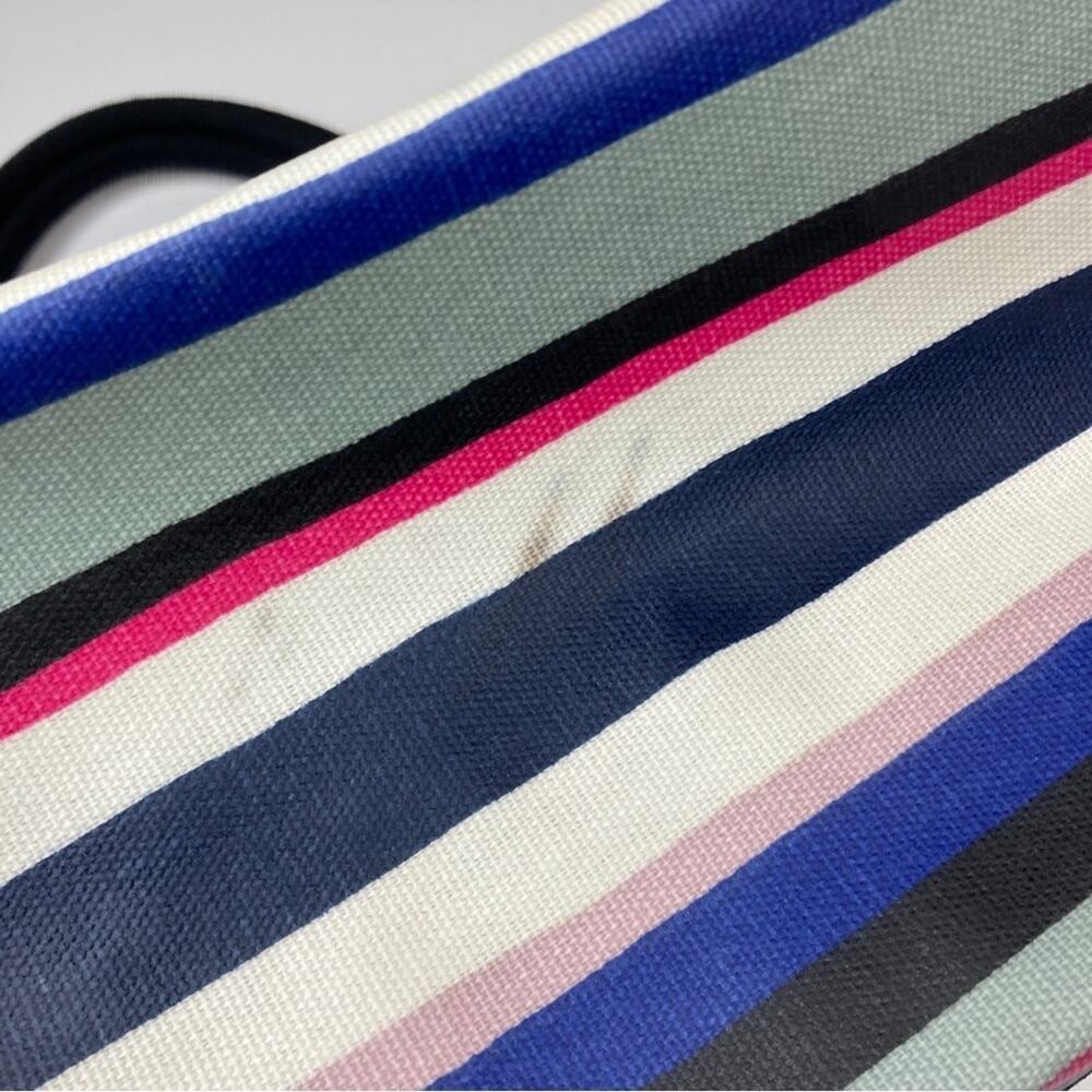 Fossil | Eliza Multi Color Stripe Tote Beach Bag - image 5